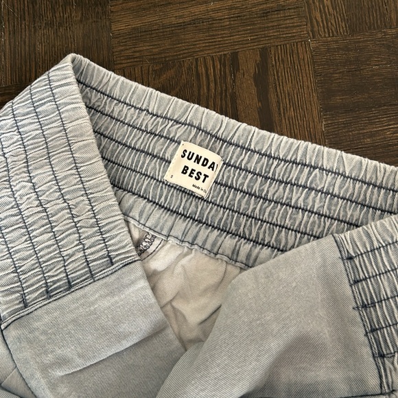 Aritzia Sunday Best Wide Leg Slouch Pants Small - Picture 4 of 10